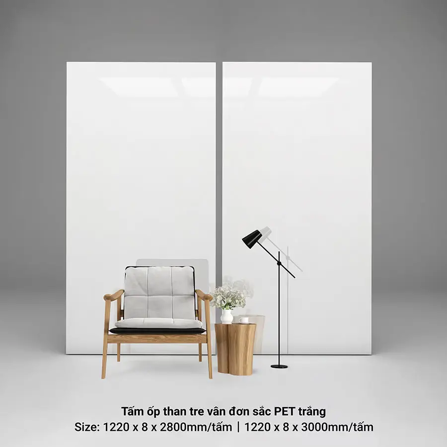 Tấm ốp đơn sắc PET